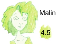 Malin grön 4.5